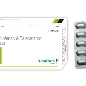 Aceclofence + Paracetamol Tablets